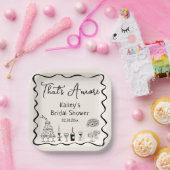 Dat is Amore Bruidsuitje Papieren Bordje (Feest)
