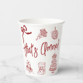 Dat is Amore Bruidsuitnodiging Papieren Bekers (Voorkant)