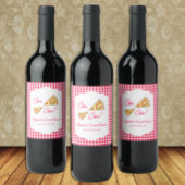 Dat is Amore Bruidsuitnodiging Wijn Etiket