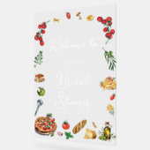 Dat is amore Bruiloft Bridal Shower welkomstbord Acryl Bord (Hoek)