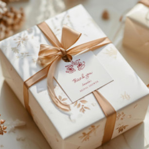 Dat is Amore Bruiloft Bruidsfeest Bedankt Bedankjes Labels