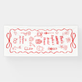 Dat is Amore Bruiloft Feest Welkomstbanners,Italia Spandoek (Horizontaal)