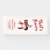 Dat is Amore Bruiloft Feestelijke Welkomstbanners, Spandoek (Horizontaal)