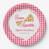 Dat is Amore Bruiloftsfeest Papieren Bordje (Voorkant)