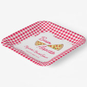 Dat is Amore Bruiloftsfeest Papieren Bordje (Gebogen)