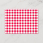 Dat is Amore Bruiloftsfeest Recept Informatiekaartje (Achterkant)