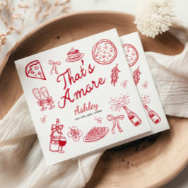 Dat is Amore Bruiloftsfeest  Servet