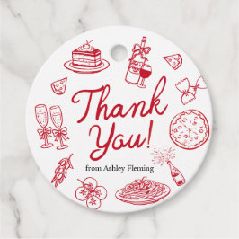 Dat is Amore Dank Je  Bedankjes Labels