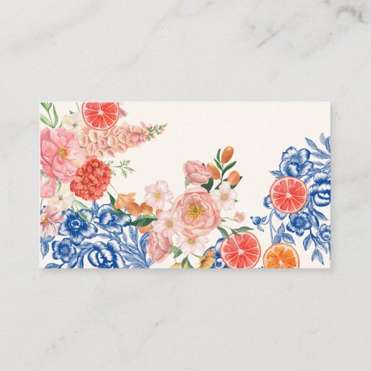 Dat is Amore floral Vrijgezellenfeest Share A Rece Informatiekaartje (Achterkant)