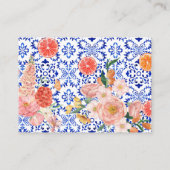 Dat is Amore floral Vrijgezellenfeest Share A Rece Informatiekaartje (Achterkant)