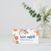 Dat is Amore floral Vrijgezellenfeest Wijnloterij Informatiekaartje (Staand voorkant)