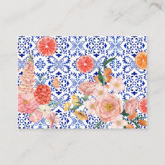 Dat is Amore floral Vrijgezellenfeest Wijnloterij Informatiekaartje (Achterkant)