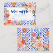 Dat is Amore floral Vrijgezellenfeest Wijnloterij Informatiekaartje (Voorkant / Achterkant)