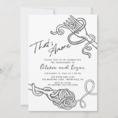 Dat is Amore Fun Pasta Verloving Kaart (Voorkant)