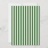Dat is Amore groene handgetekende voedsel Bruiloft Kaart (Achterkant)