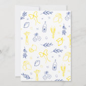 Dat is Amore Hand getrokken Italiaans citroen Vrij Kaart