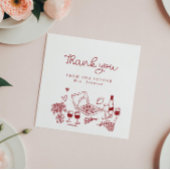 Dat is Amore Handgeschreven Bruiloftsshower Bedankkaart