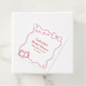 Dat is Amore Handgetekende Pasta Italië Bruidsdouc Bedankjes Labels (In situ)