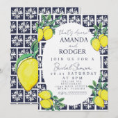 Dat is Amore Italiaans Aquarel Citroen Bruids- Kaart (Voorkant / Achterkant)