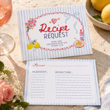 Dat is amore Italiaans bruidsfeest RECEPT VERZOEK