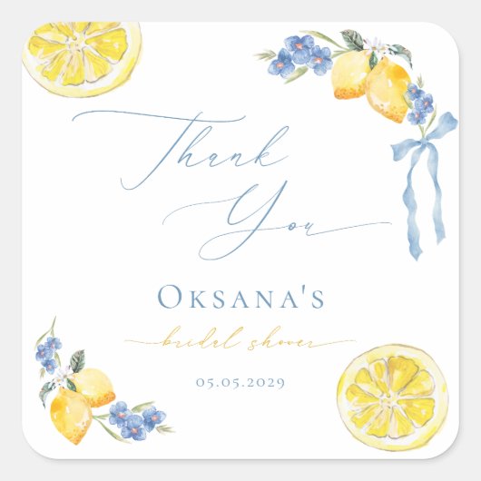 Dat is Amore Italiaans Bruidsmeisjesfeest Bedankt  Vierkante Sticker (Voorkant)