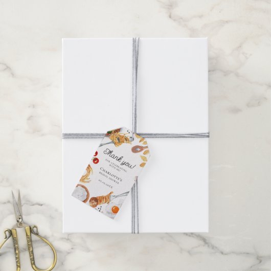 Dat is Amore Italiaans Bruiloft Feest Cadeaulabel (Met Touw)