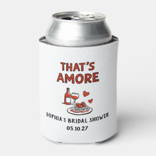 Dat is Amore Italiaans Bruiloftsfeestje Whimsical Blikjeskoeler