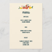 Dat is Amore Italiaans Eten Liefde Whimsisch Aange Menu (Voorkant)