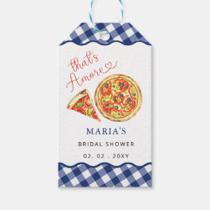 Dat is amore Italiaans Pizza Feest Bruidsborrel Cadeaulabel