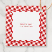 Dat is amore Italiaans pizzafeest bruidsborrel Bedankjes Labels (Achterkant)