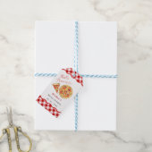 Dat is amore Italiaans Pizzareceptie Bruidsfeest Cadeaulabel (Met Touw)
