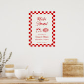 Dat is Amore Italiaans Probediner Welkom Poster (Keuken)