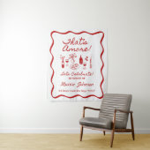 Dat is Amore Italiaans thema Bruiloftssign Wandkleed (In situ)