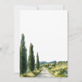 Dat is Amore Italiaans uitzicht Elegant Save The Date (Achterkant)