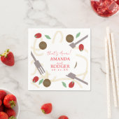 Dat is Amore Italiaanse Pasta Bruiloft Servet (Insitu)