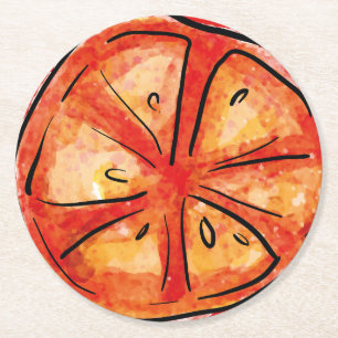 Dat is amore Italiaanse pizzabruiloftstomaat Ronde Kartonnen Onderzetter