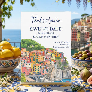 Dat is Amore Italiaanse Rivièra Elegant Save The Date