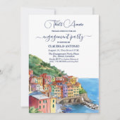 Dat is Amore Italiaanse Rivièra Verloving Feest Kaart (Voorkant)
