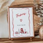 Dat is Amore Italiaanse rode bruidsfeest favors Poster