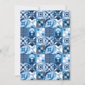 Dat is Amore Lemon Italiaans Tegels Vrijgezellenfe Kaart (Achterkant)