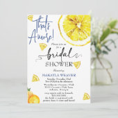 Dat is Amore Lemon Vrijgezellenfeest Kaart (Staand voorkant)