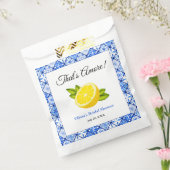 Dat is Amore | Mediterraan citroen bruidsdiner Bedankzakje (Gezegeld)
