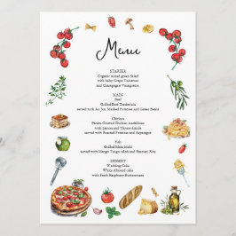 Dat is Amore Menukaart Pasta Pizza