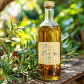 Dat is Amore met de hand getekend bruidsfeest Favo Vierkante Sticker