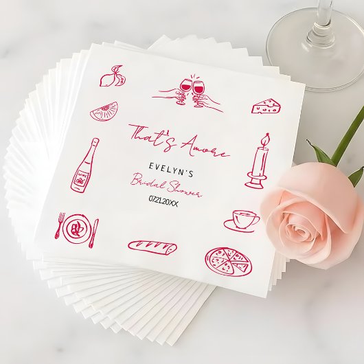 Dat is Amore met de hand getekende eigenzinnige el Servet