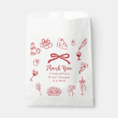 Dat is Amore met de hand getekende Italiaanse Brui Bedankzakje (Voorkant)