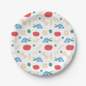 Dat is Amore Pasta Feest Bruiloftsfeestje  Papieren Bordje (Voorkant)