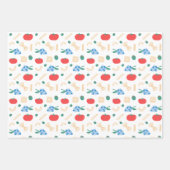 Dat is Amore Pasta Party Vrijgezellenfeest Inpakpapier Vel (Voorkant)