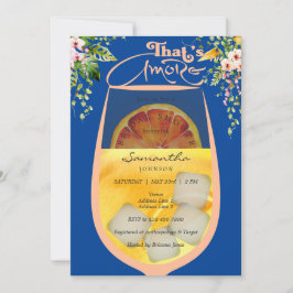 Dat is Amore Peach Fuzz Blue Aperol Vrijgezellenfe Kaart