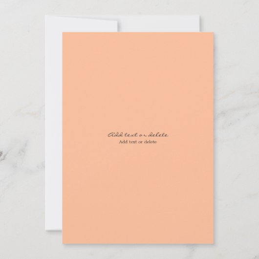 Dat is Amore Peach Fuzz Green Aperol Vrijgezellenf Kaart (Achterkant)